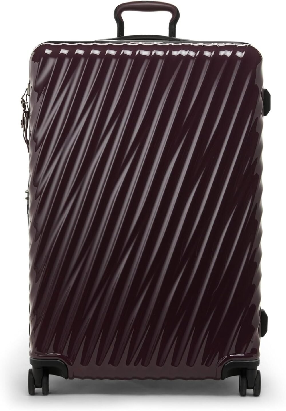 19 Degree Extended Trip Expandable 4 Wheeled Packing CaseHard Shell Suitcase30.5" X 20.0" X 11.0"Deep Plum